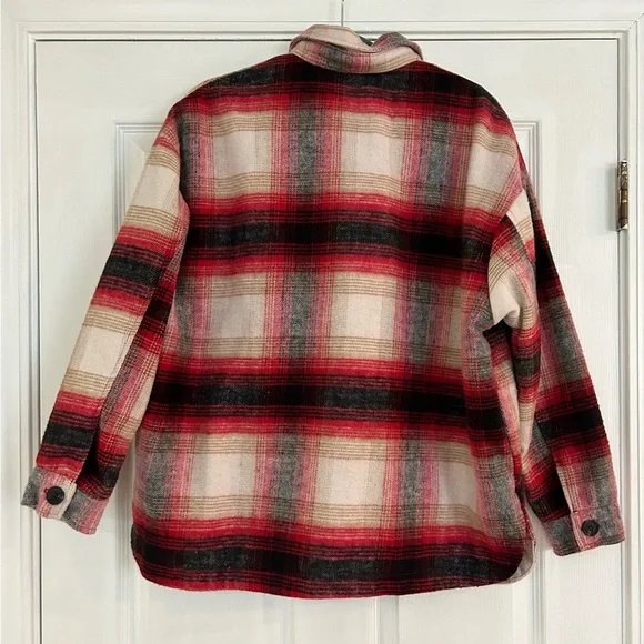 Elan Riley Lightweight Plaid Jacket Women’s Size Small - Picture 3 of 6